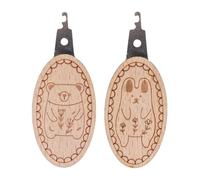 Outils de filetage d'aiguille - Aide à la à la main pour la broderie | Fil métallique léger avec motifs animaux, extracteur de fil facile, accessoires d'artisanat pour mamans, papas