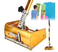 Outils de finition pour cloisons sèches de 25 cm de large, outils de ruban adhésif pour cloison sèche avec poignée d'extension de 98 à 180 cm pour décoration de maison