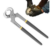 Outils de forgeron pour chevaux | Pince à casque Equine Care pour Nutcracker - Outil de ferrures en métal et en acier pour écrous ouverts, outils de réparation
