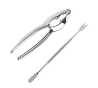 Outils de fruits de mer - Fourchettes en acier inoxydable - En alliage de zinc - Pour homard, crabe, crustacés et crustacés