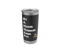 Outils de géologue pour collectionneur de roches Hound Hammer Science Gobelet isotherme en acier inoxydable double paroi