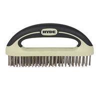 Outils de Hyde 46838 20,3 cm Maxxgrip Pro Brosse métallique en acier inoxydable
