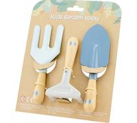Outils de jardin bleu