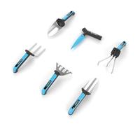 Outils de jardin - Cellfast - ERGO - Multifonction - 8 pièces - Couleur blanche et bleue