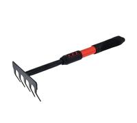 Outils de Jardin et Cour extérieurs, Manche en Plastique, râteau Peint au Pistolet, Pelle, houe, Fleur(C)