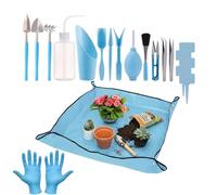 Outils de jardin - Gadget de jardinage étanche avec tapis | Outils à main de jardin, pour rempotage de terre, mélange, creusage, élagage, entretien