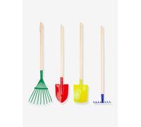 Outils de jardin pour enfants KUNTERBUNT small foot®, 4 pièces multicolore TU