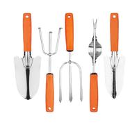 Outils De Jardinage À Main,Accessoires De Bêchage en Acier Inoxydable - Kit de Jardinage et Outils | pour Creuser Ameublir Le Sol Transplanter Nettoyer Tailler Amateur Débutant
