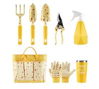 Outils de Jardinage à Main | avec Sac Très Résistant et Ergonomique | Outil de Taille pour Femmes en Extérieur et Fournitures de Jardinage,Maman Grand-mère Seniors Extérieur Terrasse