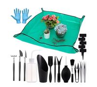 Outils De Jardinage | Accessoire De Bêchage Imperméable pour Sol avec Tapis - Kit d'Accessoires de Jardin,pour Rempotage et Entretien des - Idéal Hommes Femmes et Jardiniers Cadeaux