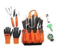 Outils de Jardinage Manuels - Équipement en Acier Inoxydable | Désherbage Manuel avec Transplantoir et Pelle,Idée Cadeau pour Anniversaire Noël Fête des Mères Passionnés Seniors Femmes Hommes