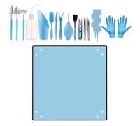 Outils de jardinage | Mini outils avec tapis | Kit d'outils de jardin, pour rempotage, mélange, creux, élagage, arrosage et entretien du sol