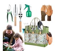Outils de Jardinage pour Femmes | Outil de Jardinage Robuste pour Parterre et, Outil de, râteau et ameublissement du Sol, Outil de désherbage Manuel pour Jardin et Cour