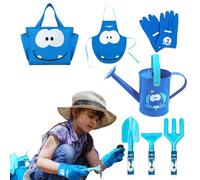 Outils de Jardinage pour, Pelle de Plantation pour ameublissement du Sol, 7 pièces, Outils de Jardinage pour, pour de 3 à 8 Ans, Cour, Ferme, pépinière, Balcon, pelouse de