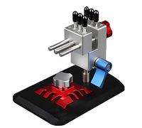 Outils de kit de modèle d'étau de Banc de précision, Mini étau de Serrage avec Table de cintrage de Feuille de Gravure, Outil de Construction de modèle de Rotation à 360 degré