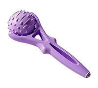 Outils De Libération Fasciale Rouleau 3D Portable Compact avec Poignée | Balle Rouleau Masseur pour Pied Pour Garder les Pieds et Cou des Coureurs, Exercice Physique, Yoga, Hommes, Femmes, Dos, Nu