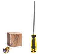 Outils de limes métalliques manuelles - Lime manuelle à haute résistance - Limes de travail du bois avec poignée ergonomique - Râpe pour lime carrée pour limer, tailler et
