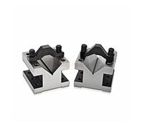 Outils de machiniste, 2pcs paire de sol en V-block avec pince de pince de précision assortie Paire précis 35x35x30mm 90 ° Machine Multi-Use Gauge Gage,Fabriqué avec précision