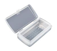 Outils de manucure à séchage rapide Boîte de nettoyage Alcools Immersion Mallette de nettoyage portable PP Mallette hygiénique Outils à ongles Boîte de désinfection