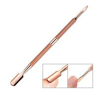 Outils de manucure de pédicure pour ongles des doigts et des orteils, ensemble de soins des cuticules et des ongles en acier inoxydable, repousse-cuticules et cuillère S