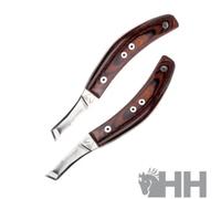 Outils de maréchalerie lame courbe droite Felix Roman Marron TU