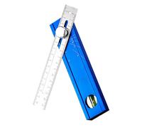 Outils de marquage à tracer, détecteur d'angle multi-angle, marqueur de nivellement précis avec guides réglables, accessoire de mesure en métal avec construction durable, fournitures de travail du