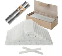 Outils de marquage en stéatite solides avec 2 parenthèses métalliques et 54 recharges pour soudure, brasage, découpe, outil de marquage des métaux, crayons en stéatite