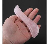 Outils de massage de grattage de Jade Gua Sha, panneau de Gua Sha en quartz rose naturel pour le traitement facial du point de déclenchement de la thérapie d'acupuncture SPA du corps
