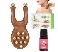Outils De Massage Du Visage Peigne Massant Manuel Réglable Pour Le Visage
