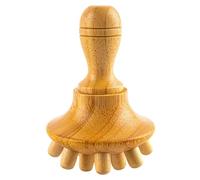 Outils de massage en bois pour la cellulite et la graisse abdominale, 1 paquet de rouleaux massage en bois, outil à tête balle en hêtre pour la cellulite, outils en