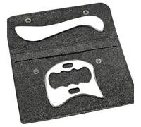 Outils de massage Gua Sha en acier inoxydable | Outil de grattage musculaire Ensemble d'outils Graston for la libération(2Pcs)