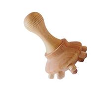 Outils de massage manuels - Tasse à pression, rouleau à main | Utilisez le kit de thérapie anti-cellulite en bois largement répandu, stimulateur musculaire des tissus profonds pour la tête des épaules