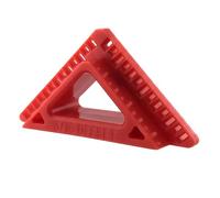 Outils de menuiserie - Cale d'espacement antidérapante et précise - Outil de marquage pour les plis de porte et les revêtements - Pour les bricoleurs, les plinthes, les armoires, les étagères, les