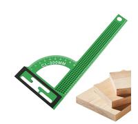 Outils De Menuiserie Règle À Angle Droit En Aluminium De 30 Cm