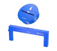 Outils de mesure du banc de cycle, outil de réglage de la hauteur magnétique pour le coussin de banc de cycle, fournitures faciles à utiliser pour les accessoires de voyage à domicile, conception port