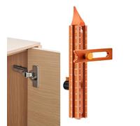 Outils De Mesure Pour Le Travail Du Bois - Guide De Jauge D'Échelle À 4 Côtés,Règle De Précision Métallique | Destiné Au Charpentier À La Menuiserie À La Construction À La Coupe d'Onglet Au Travail