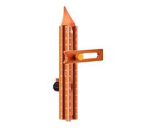 Outils de mesure pour le travail du bois, outil magnétique à 4 faces, règle de marquage, pour menuiserie, construction, coupe d'onglet, travail de carrelage