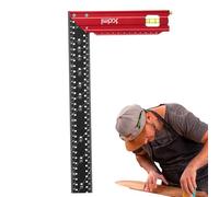 Outils de mesure pour le travail du bois, règle de marquage pour le travail du bois | Règle de traçage de jauge de marquage - Règle de précision multifonctionnelle, outil à angle droit en d'aluminium