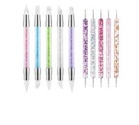 Outils de modélisation des ongles - Lime à ongles à double tête - Stylo de gravure multifonction pour les voyages, la maison, les voyages, les voyages d'affaires
