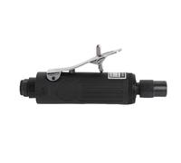 Outils de Moulin à Air Pneumatique de 1/4 de Pouce, Kit de Pression de Travail de 25 000 Tr/Min 90psi avec 10 Têtes de Broyage, Broyeur D'angle Droit en Aluminium Léger pour