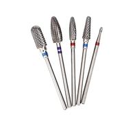 Outils De Nail Art Lime À Foret Outils De Meulage Des En Acier Tungstène Petite Taille Pour Limes À H0413p