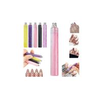 Outils de nail art - Stylo de pointillage de fleurs à 5 pétales, outil de pointillage de fleurs pour ongles, outil de conception de fleurs à un seul trait, pointe fine de 1,8 mm, outils de manucure
