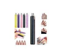 Outils de nail art - Stylo de pointillage de fleurs à 5 pétales, outil de pointillage de fleurs pour ongles, outil de conception de fleurs à un seul trait, pointe fine de 1,8 mm, outils de manucure