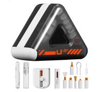 Outils de nettoyage de clavier 24 en 1 - Kit de brosses de nettoyage électroniques 24 en 1 - Brosse de nettoyage pour clavier, ordinateur portable, kit de nettoyage électronique, multifonction pour