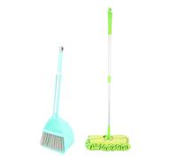 Outils De Nettoyage De Ménage Pour Enfants, Petit Balai, Petite Pelle À Poussière, Ensemble De 3 Pièces, Bleu, Gree