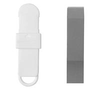 Outils de nettoyage en caoutchouc pour la cuisine - Gomme facile à nettoyer - Pour salle de bain - Anti-rouille - Brosse à récurer - Nettoyeur de surface - Caoutchouc et acier inoxydable