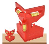 Outils De Nivellement - Petits Niveaux Magnétiques Pour Poteaux Et Tuyaux, Détecteur D'angle Avec 3 Flacons À Bulles | Clôture De Précision, Travail Du Bois, Artisanat, Outil De Construction Pour Un