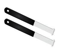 Outils de paver, outil d'ascenseur de finition - Ensemble d'enlèvement en 2 - Outils de papillon multi-usages avec grattoir à double articulation pour jardinage paysager pour plancher