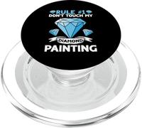 Outils de Peinture Diamant Stockage Artiste Peinture Diamant Peintre PopSockets PopGrip pour MagSafe
