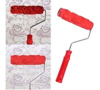 Outils de peinture murale Outils de motif de mur Outils de pinceau Relief mural Motif floral Rouleau de peinture Nouveau rouleau de